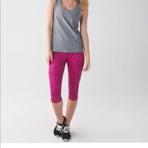 Lululemon top speed crop leggings